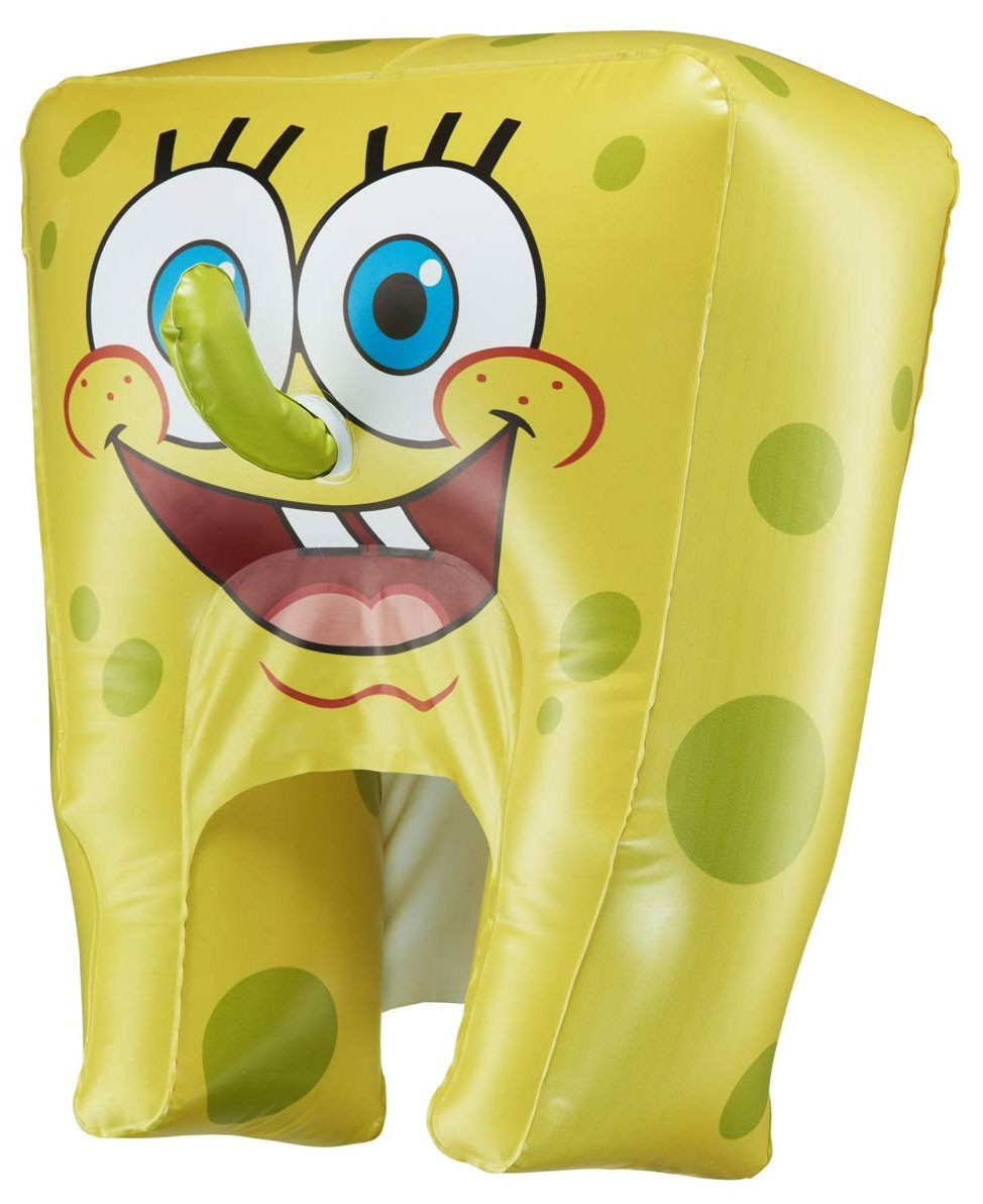 SpongeBob SquarePants SpongeHeads Inflatable Costume Head - 20+ Inch Tall Wearable For Parties & Fun