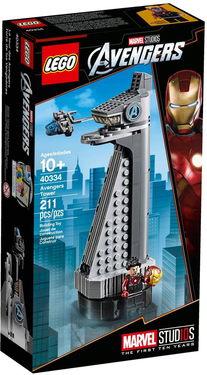 Lego Marvel Super Heroes Avengers Tower Set 40334 Toywiz