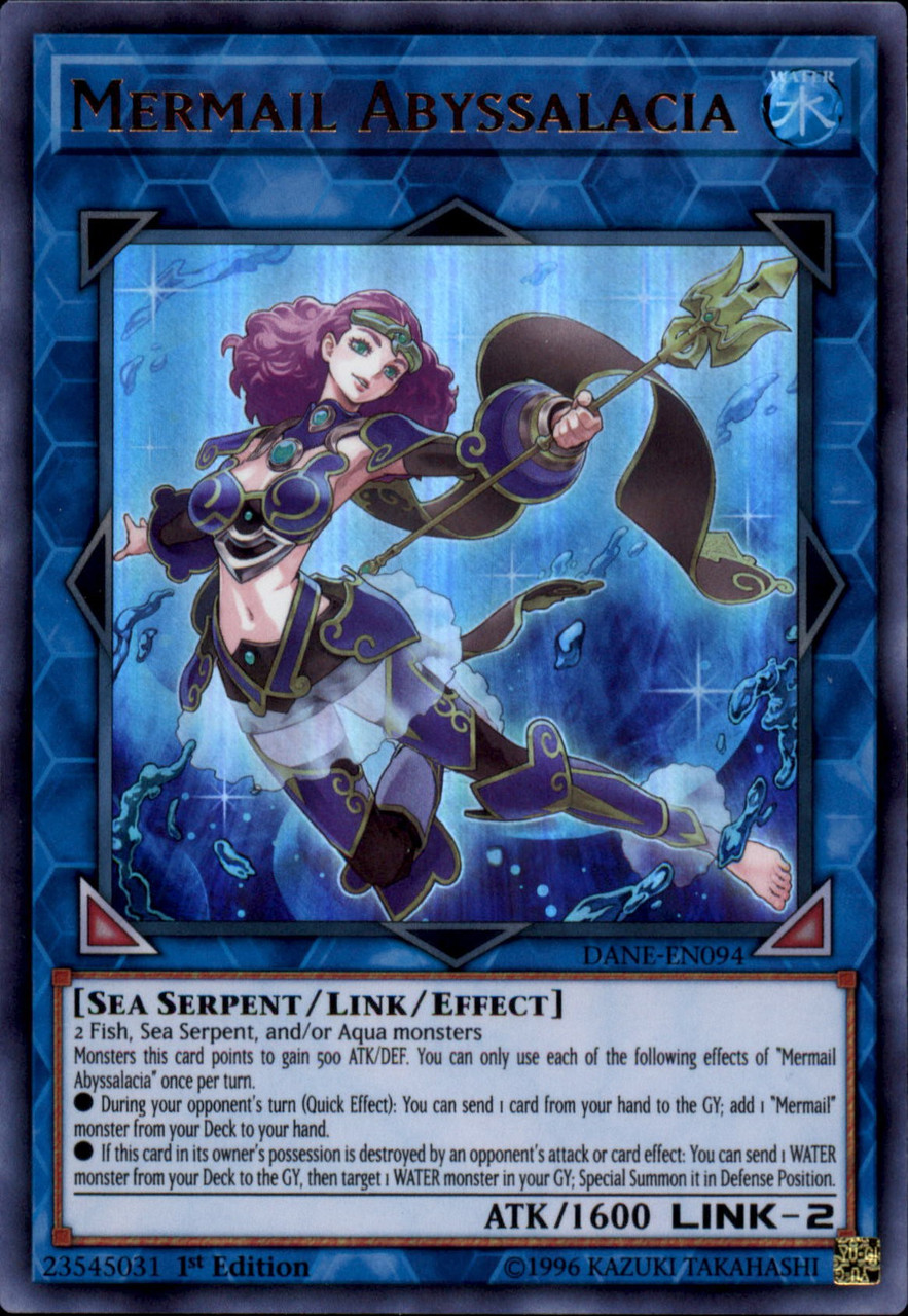 YuGiOh Dark Neostorm Single Card Ultra Rare Mermail Abyssalacia