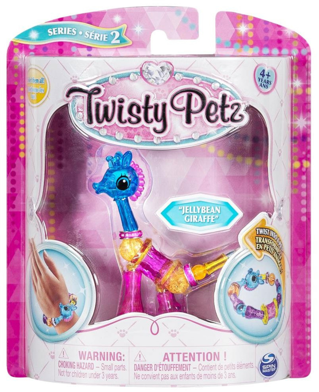 Twisty Petz Series 2 Jellybean Giraffe Bracelet Spin Master Toywiz - pastel pink fashionable imp tail roblox