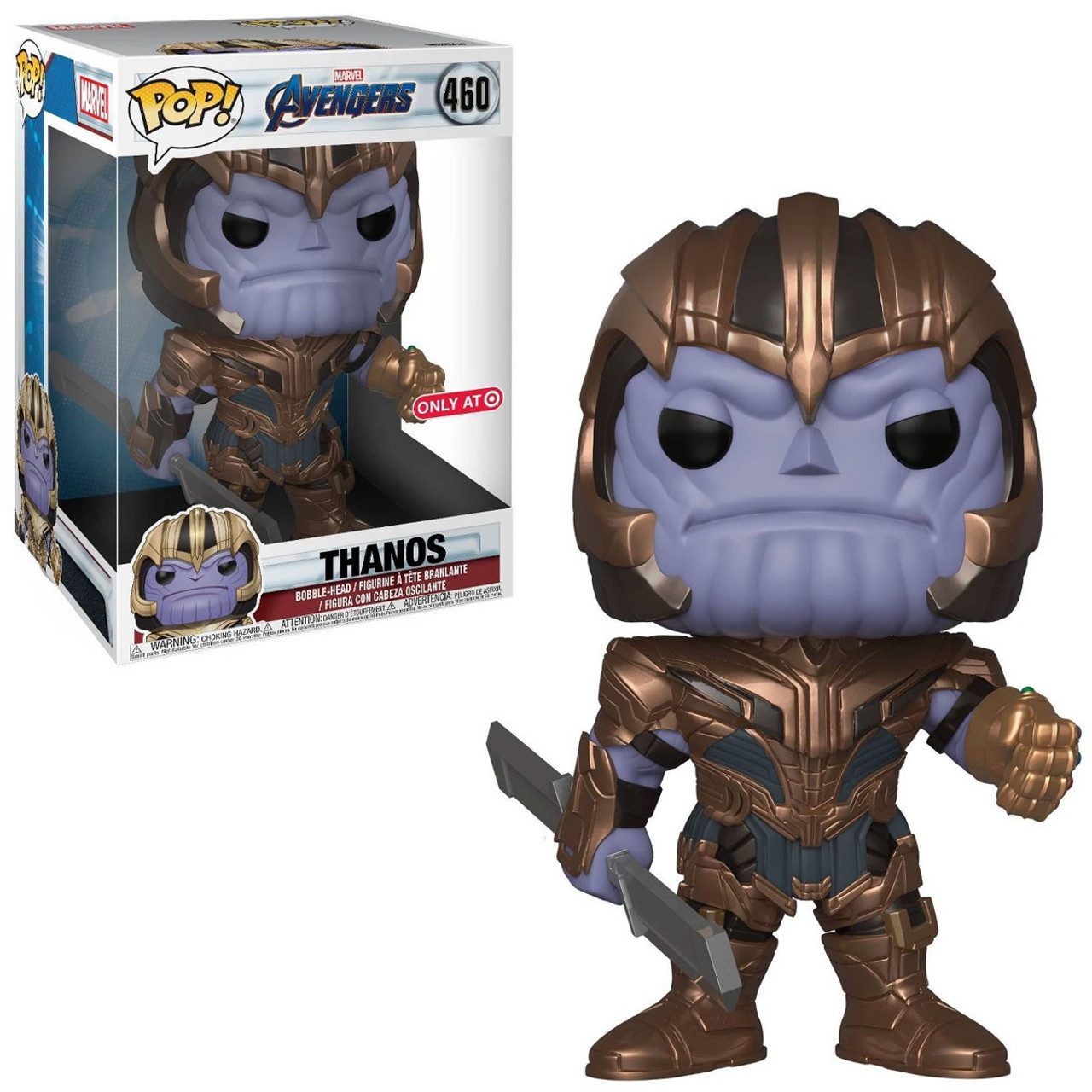 Funko Marvel Avengers Endgame POP Marvel Thanos Exclusive 10 Vinyl