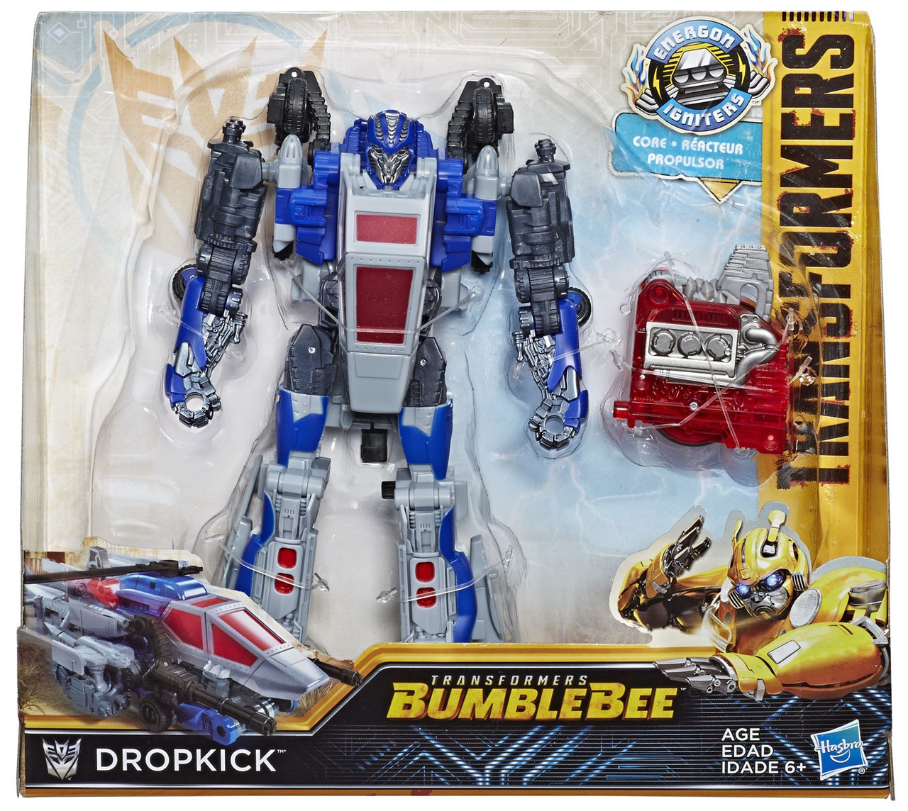 transformers bumblebee movie dropkick