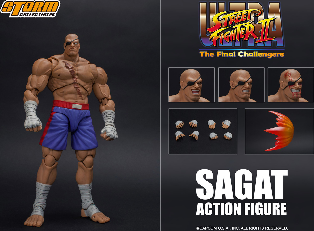 street fighter sagat figure