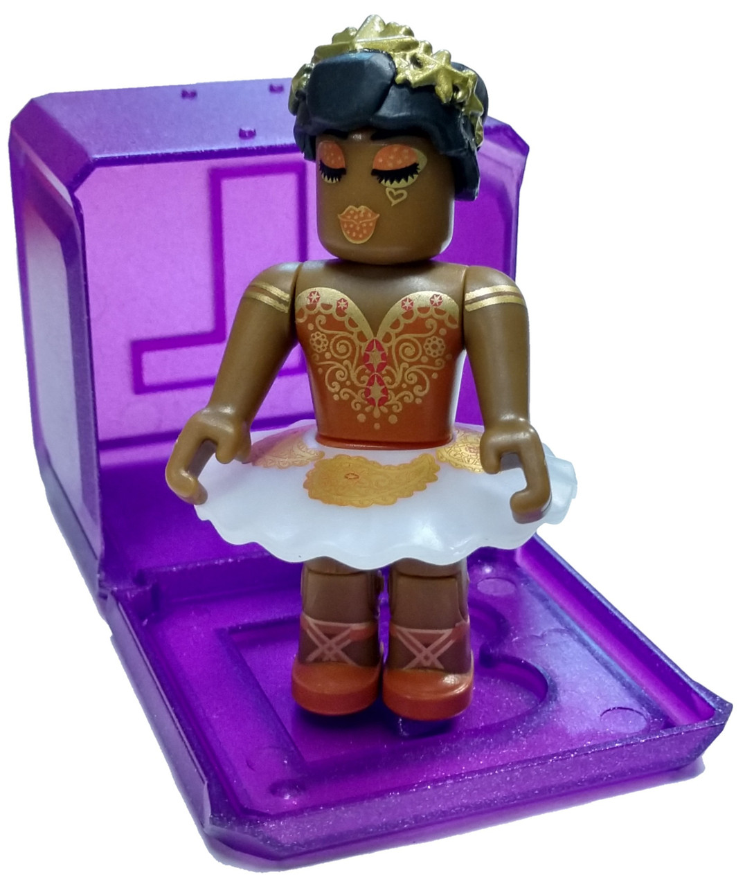 Gold Series 2 New Roblox Mini Figure With Virtual Code Royalty Design It - moc table roblox