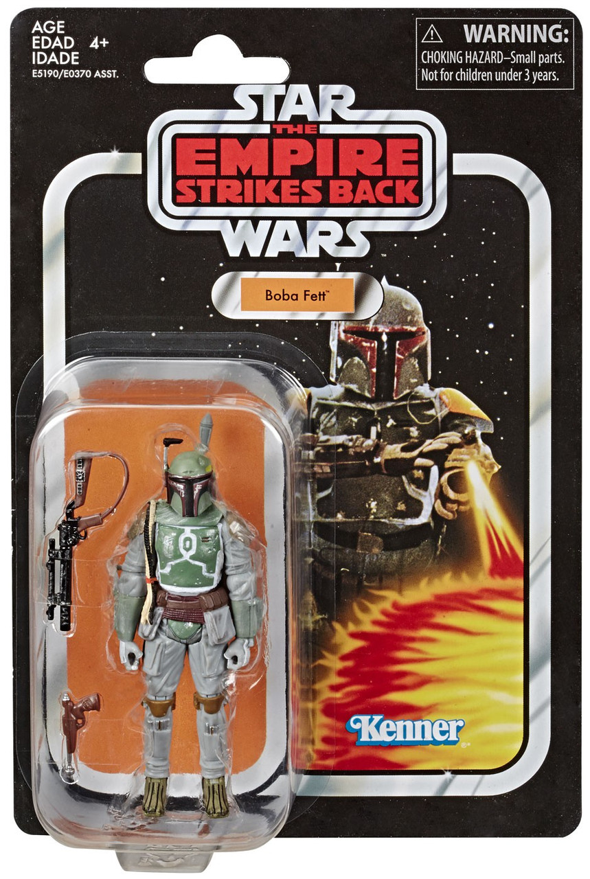 Star Wars The Empire Strikes Back Vintage Collection Boba Fett 3.75 ...