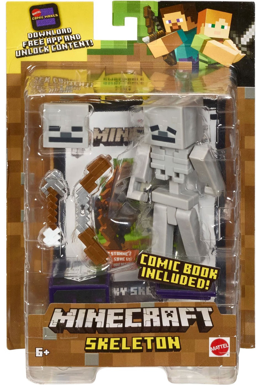 minecraft skeleton figure