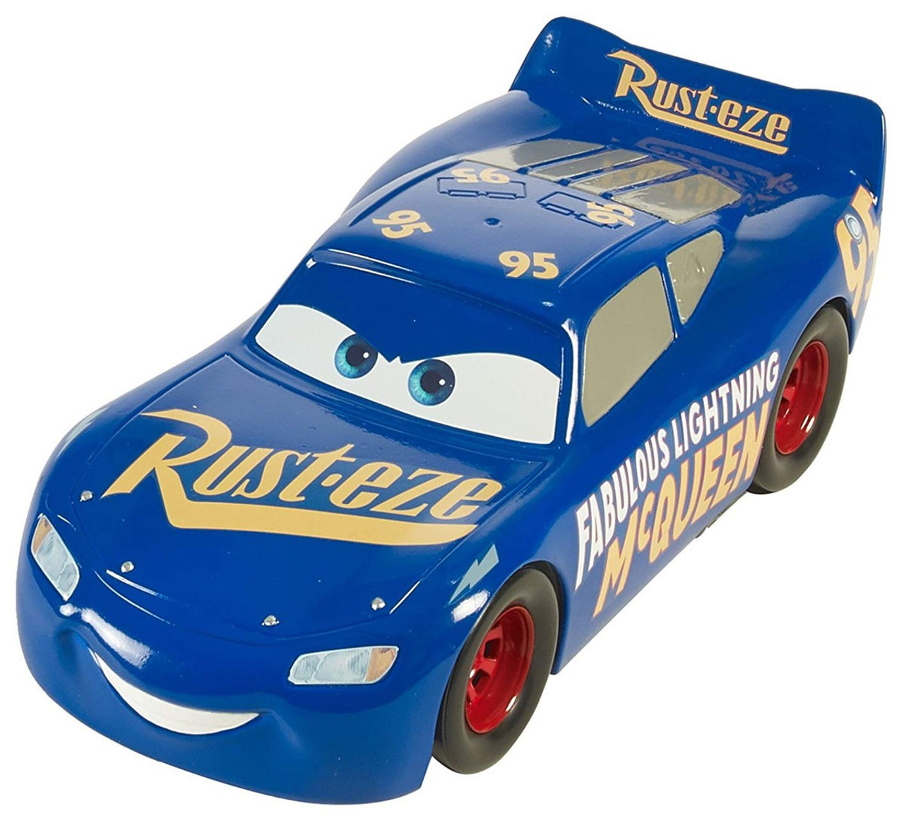 lightning mcqueen blue car