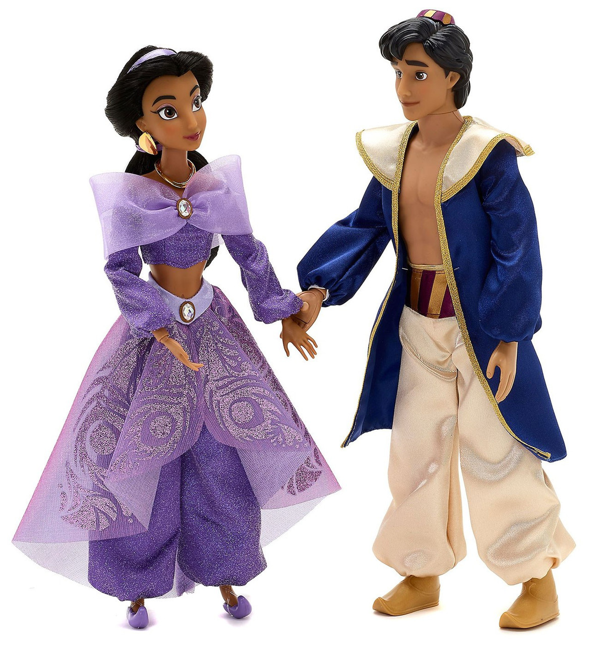 aladdin and jasmine doll set