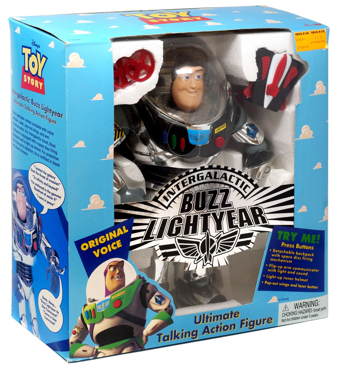 その他 Buzz Lightyear Ultimate Talking Figure toystoryintergalbuz__45085.