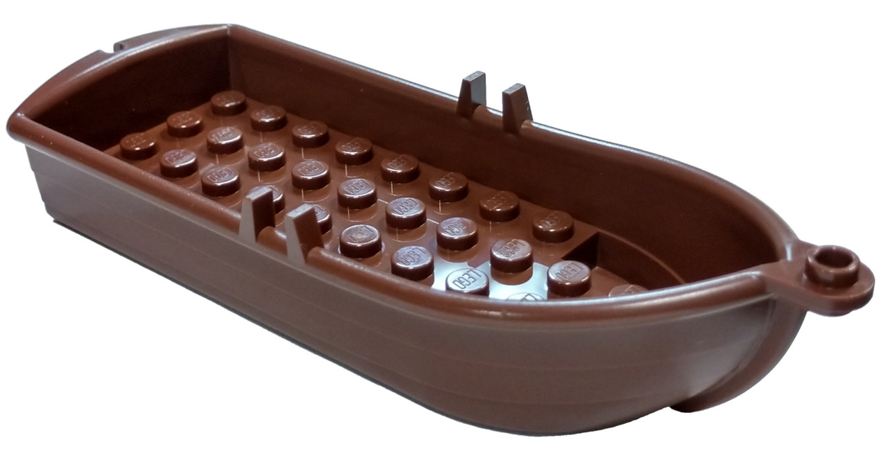 lego brown boat