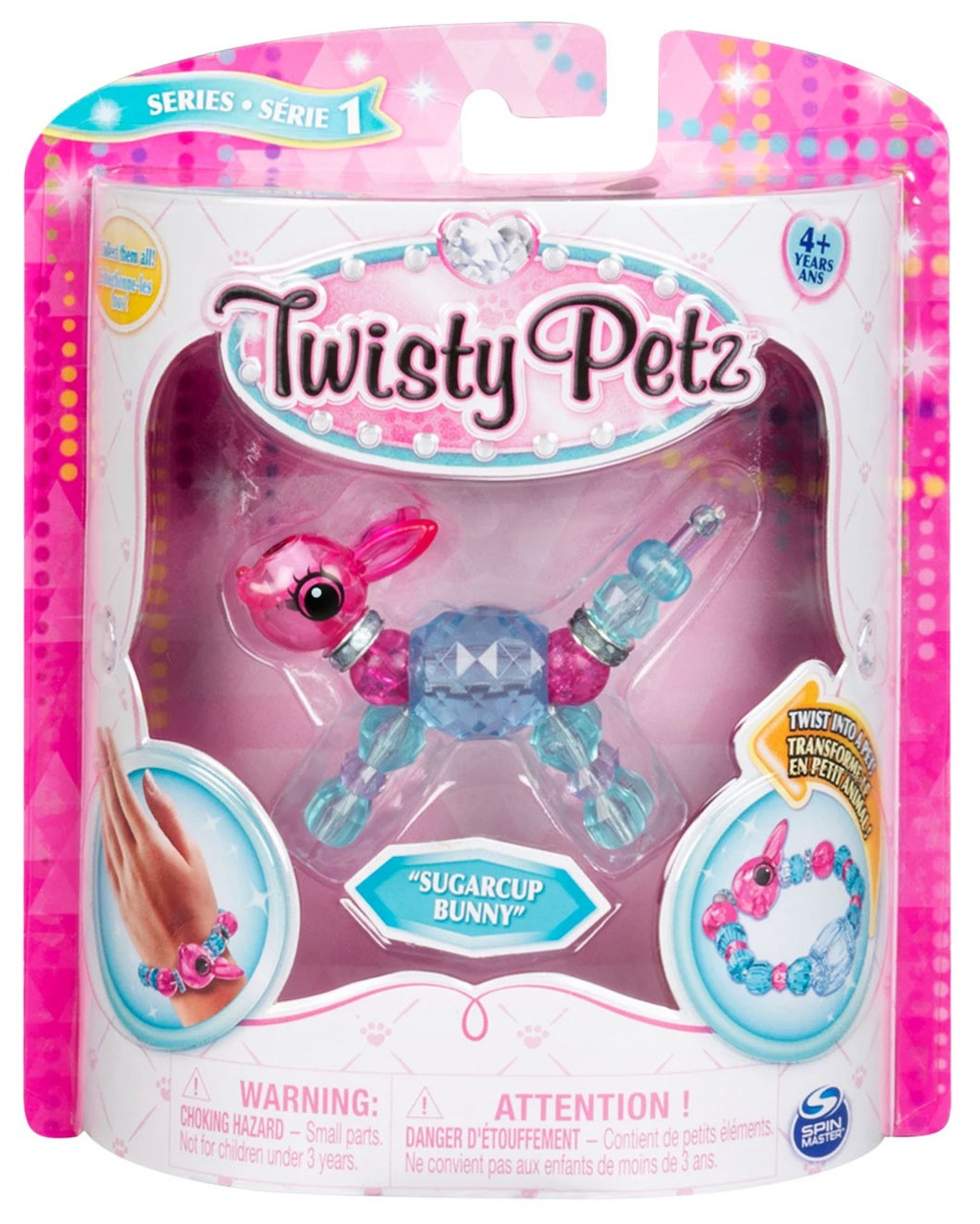 Twisty Petz Series 1 Sugarcup Bunny Bracelet Spin Master Toywiz