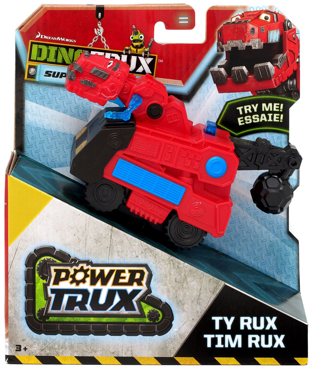 red dinotrux toy