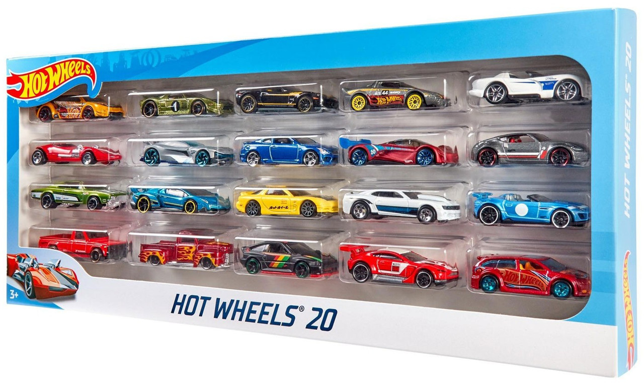 Hot Wheels Hot Wheels 20 164 Die-Cast Car 20-Pack Styles ...