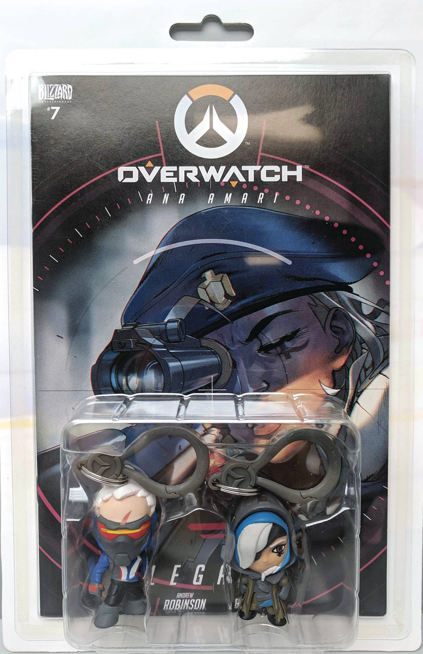 Overwatch Ana Soldier 76 Clip On Hanger 2 Pack Blizzard Toywiz - updated general dynamics f 16c fighting falcon roblox