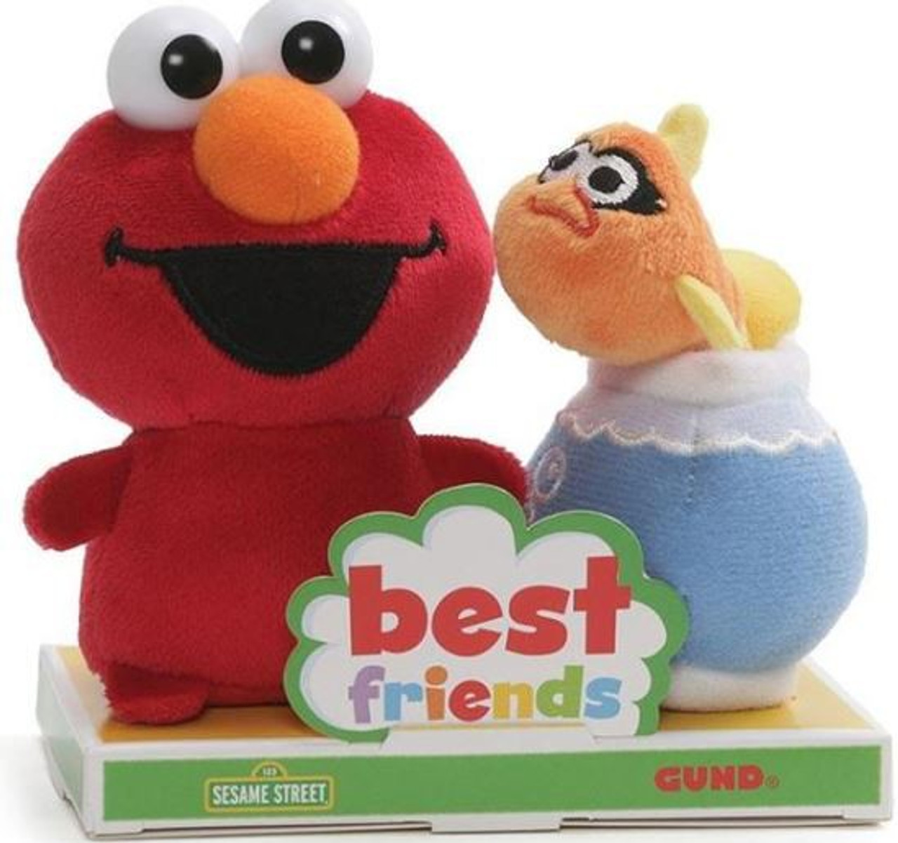 Sesame Street Best Friends Bff Elmo Dorothy 4 Plush Set Gund Toywiz - elmo's world roblox set