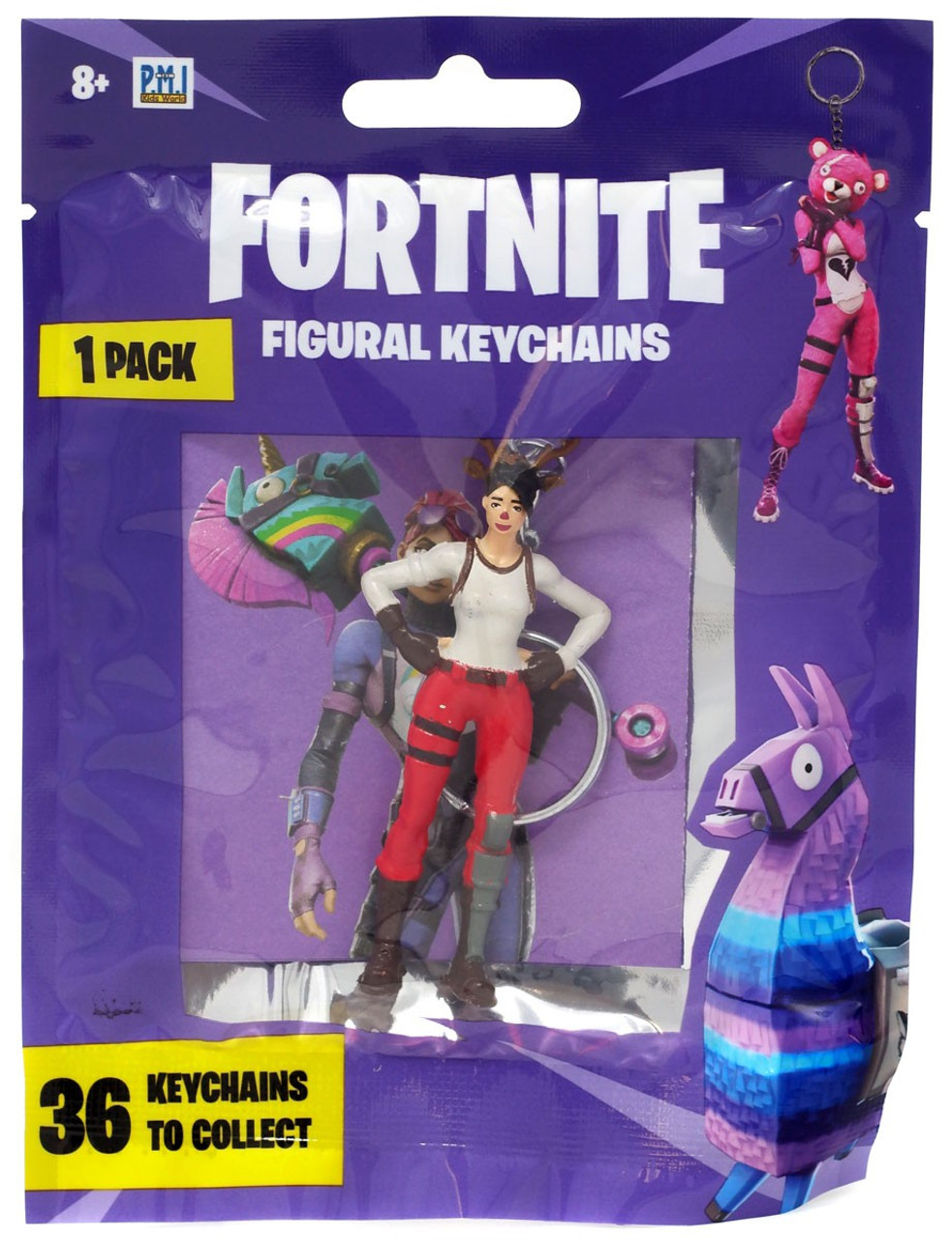 Fortnite Figural Keychains Series 1 Red Nosed Raider Keychain Zuru Toys Toywiz - red nose roblox code roblox keychain