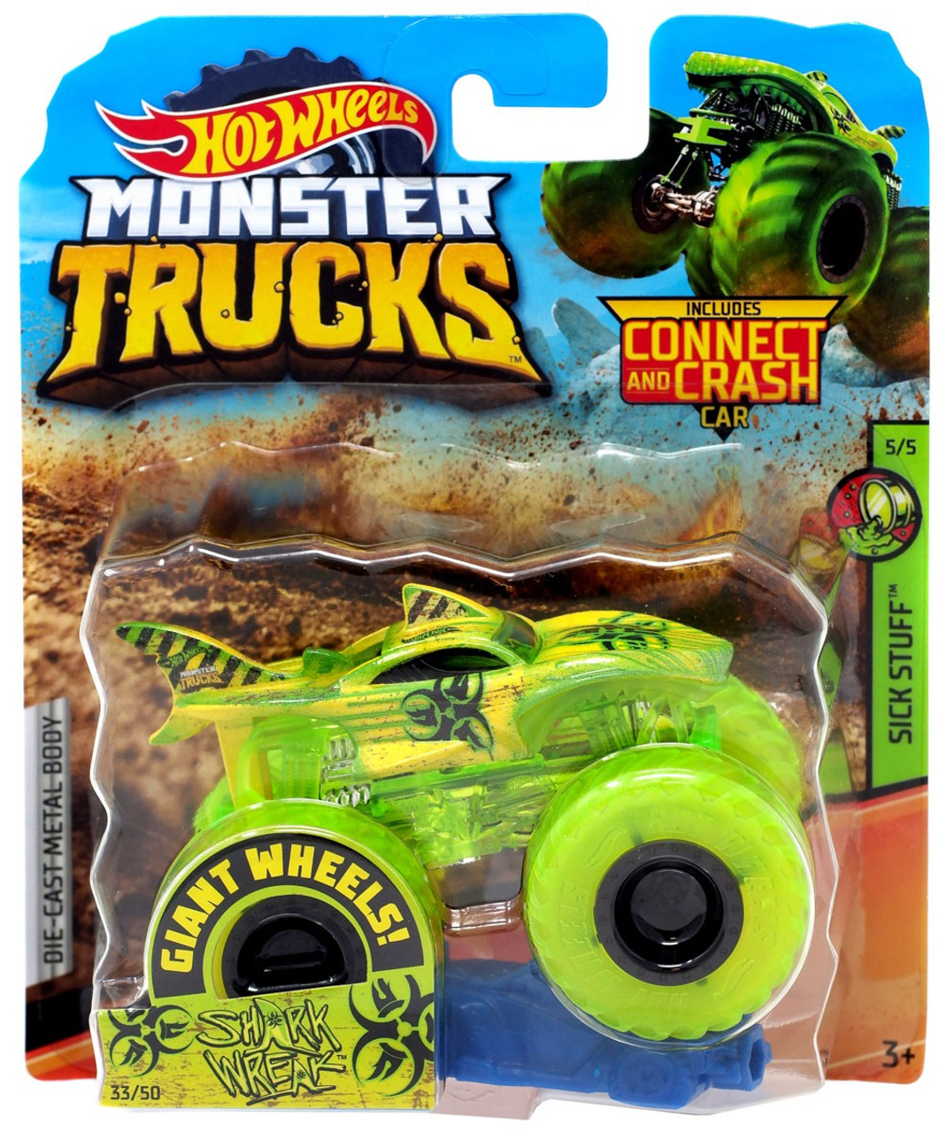 hot wheels monster truck shark wreak