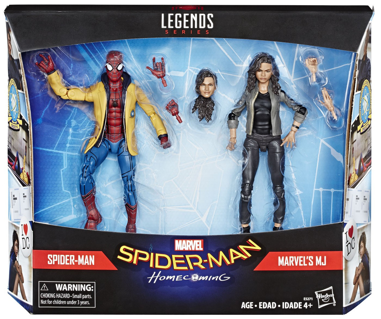 marvel spider man homecoming action figure