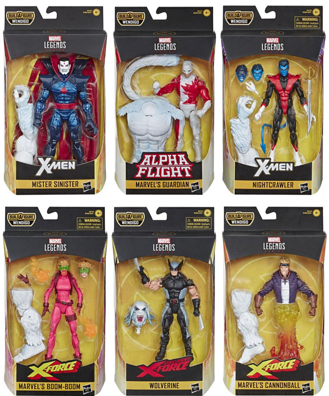 marvel legends a force box set