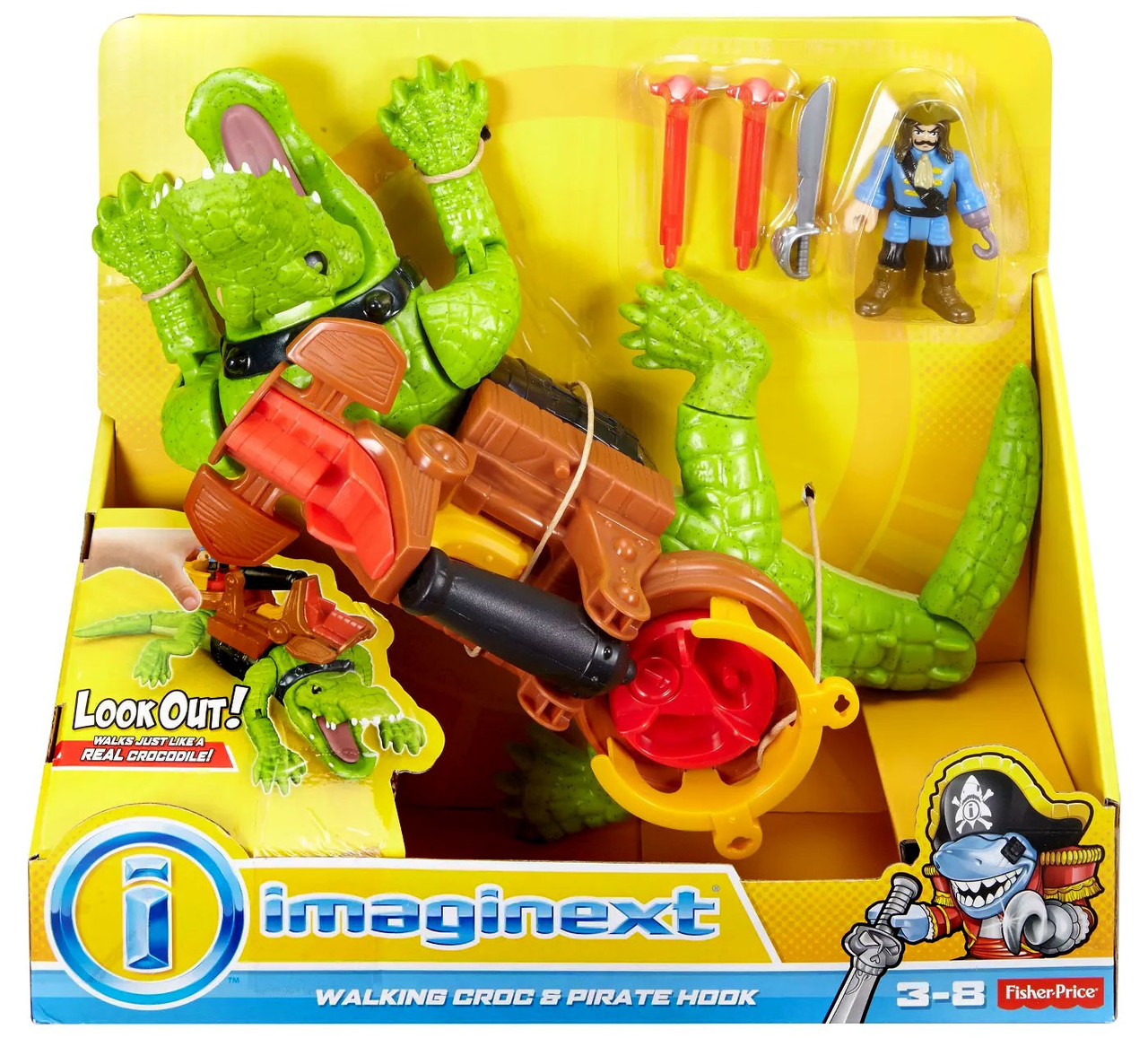 imaginext shark pirate