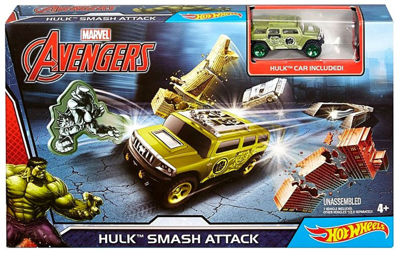 hot wheels hulk smash attack