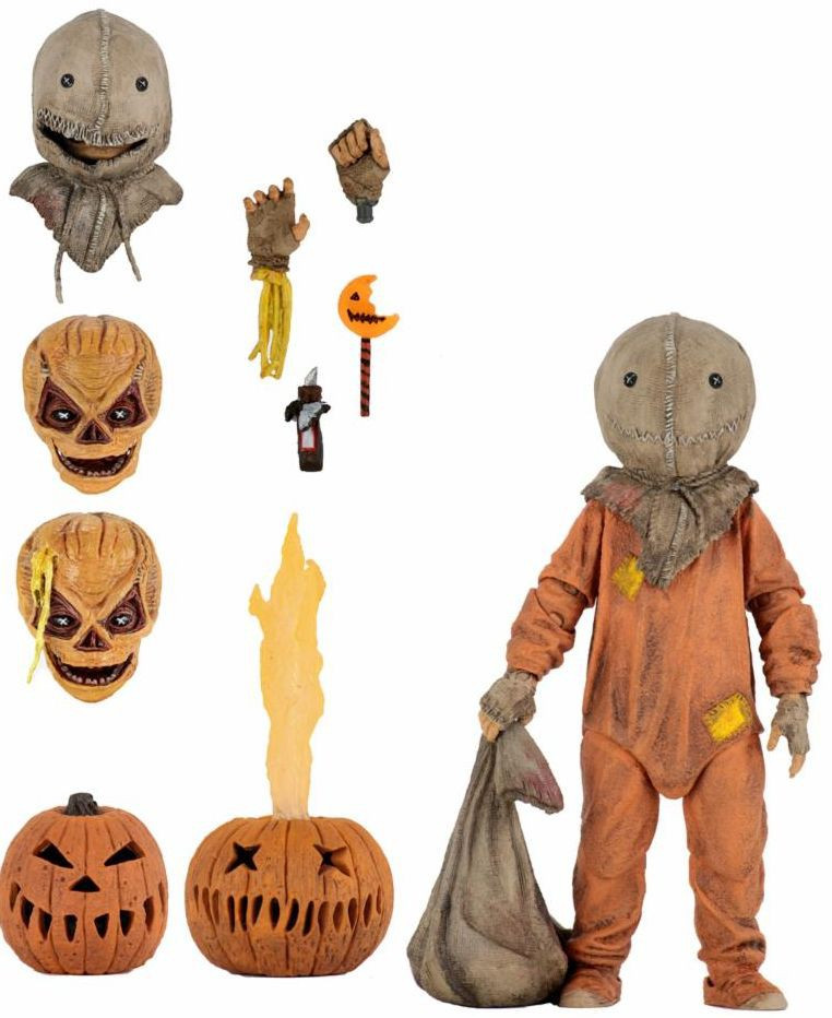 NECA Trick r Treat Sam 7 Action Figure Ultimate Version - ToyWiz