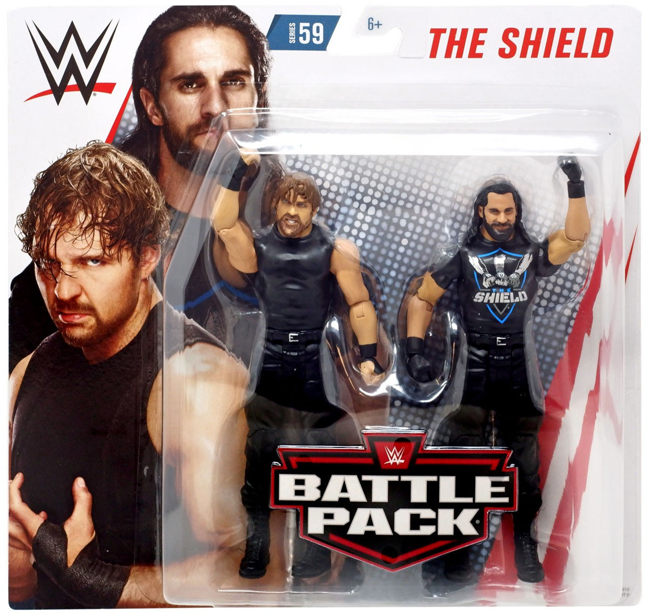 wwe shield 3 pack