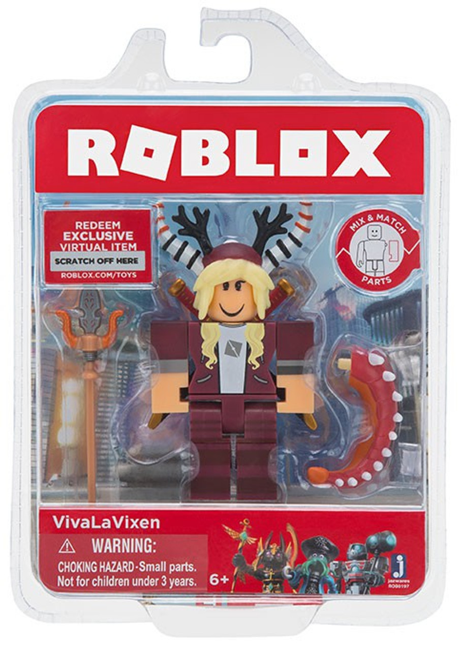 Roblox Vivalavixen 3 Action Figure Jazwares Toywiz - amazon com roblox booga booga fire ant single figure core pack