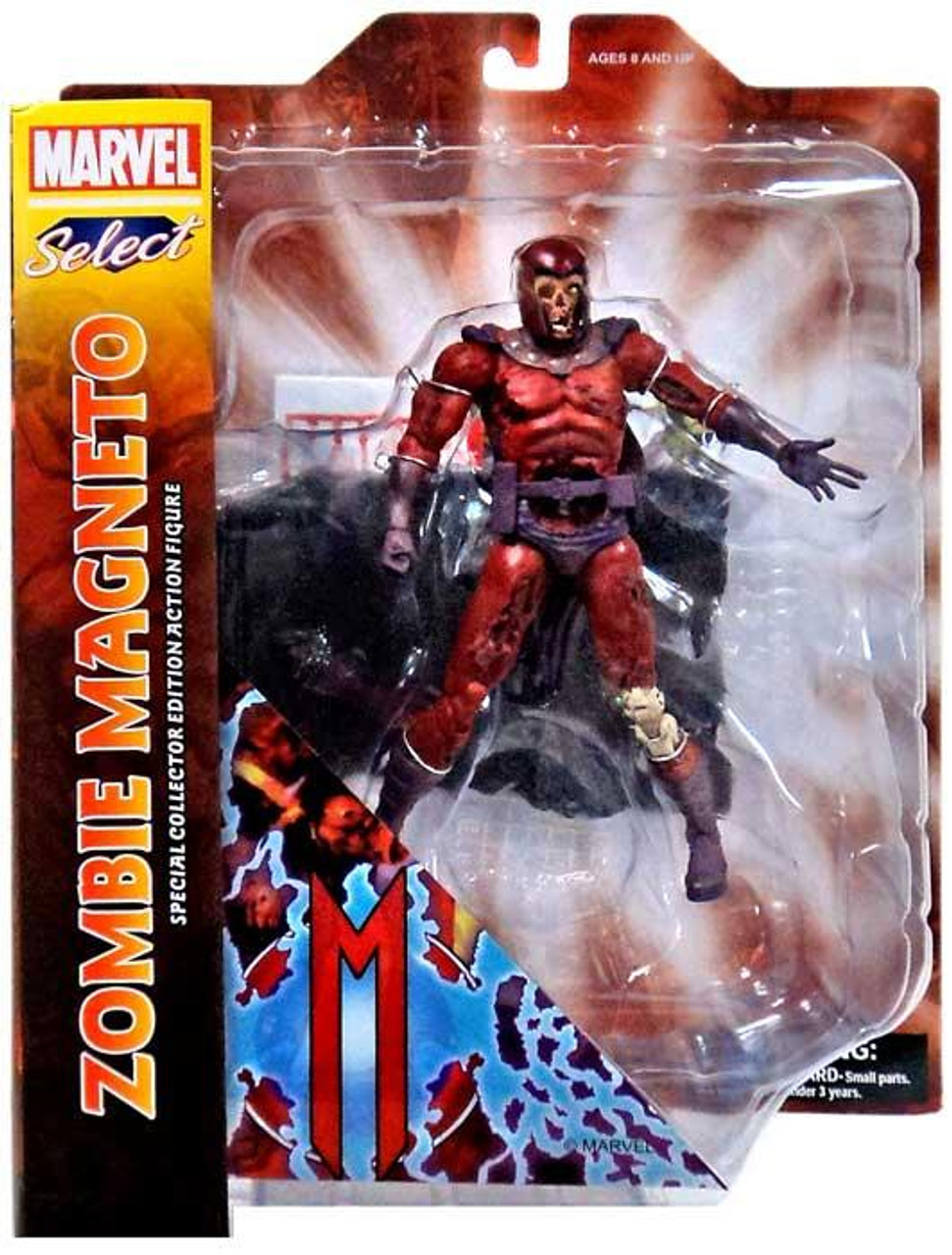 magneto zombie marvel select