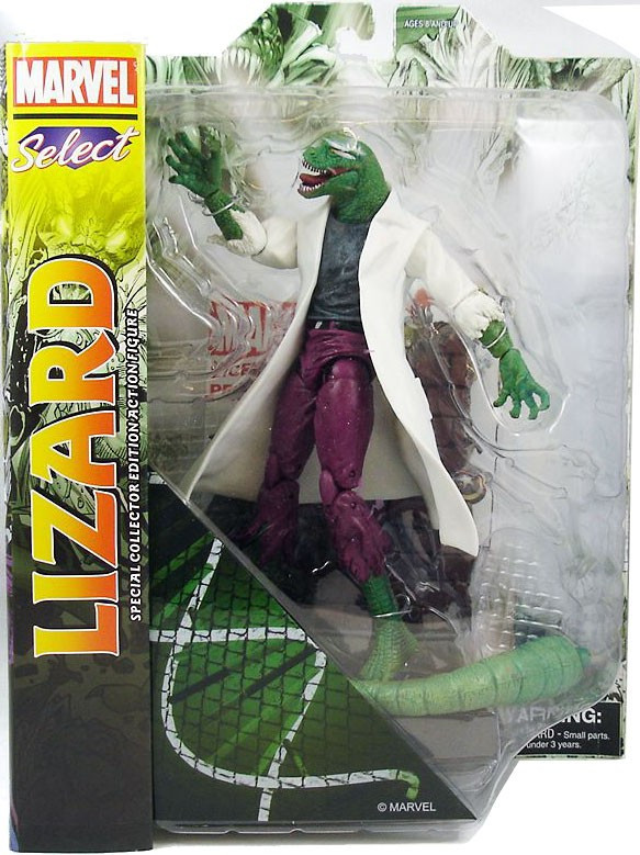 Marvel Marvel Select Lizard 7 Action Figure Diamond Select Toys ToyWiz