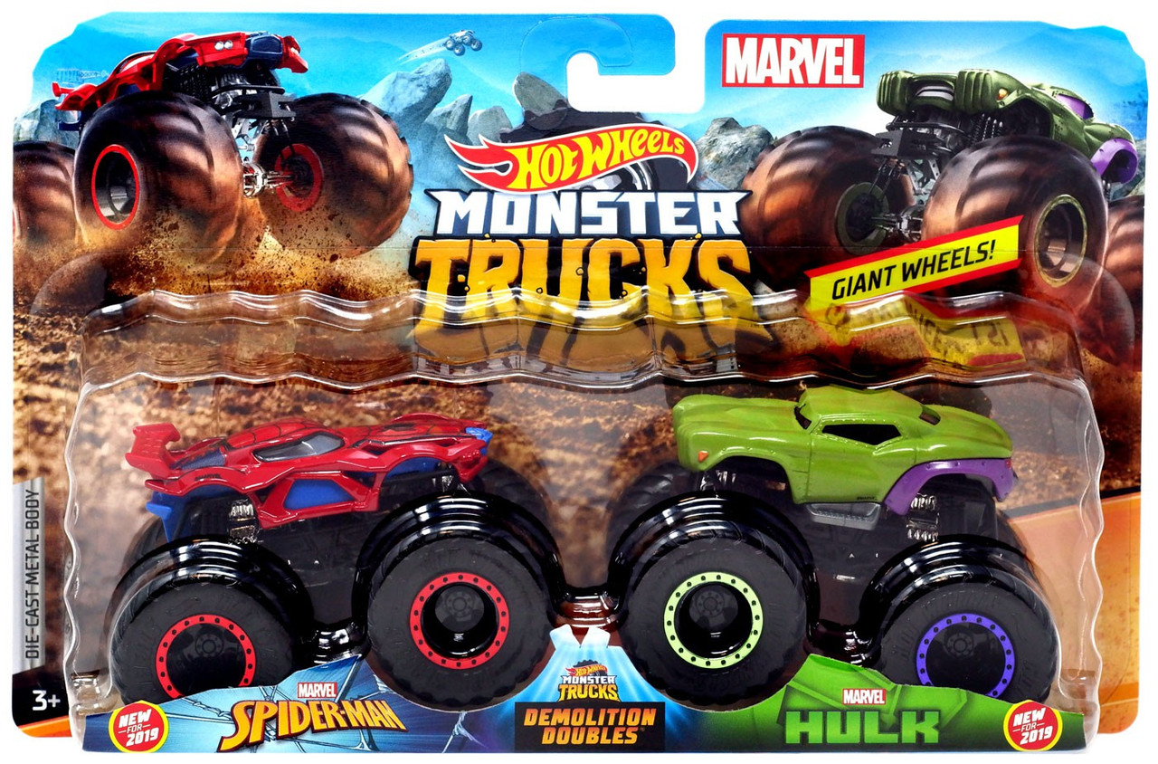 marvel monster trucks toys