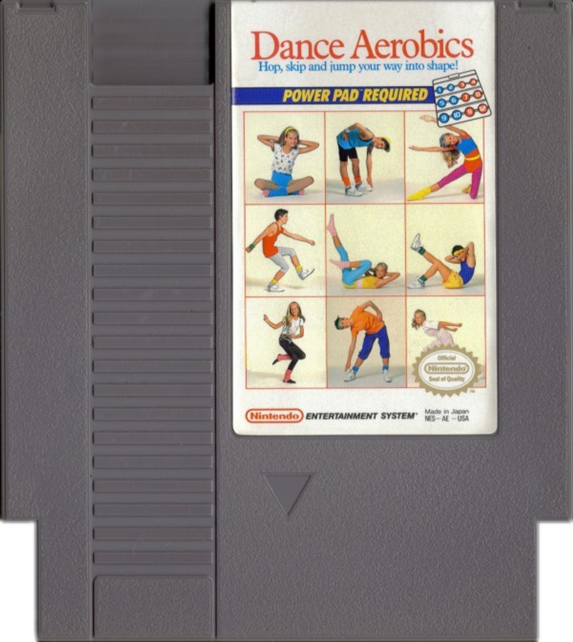 Nintendo Nes Dance Aerobics Video Game Cartridge Loose Lighty Played Sunsoft Toywiz - roblox adventures dodgeball knocked out denis