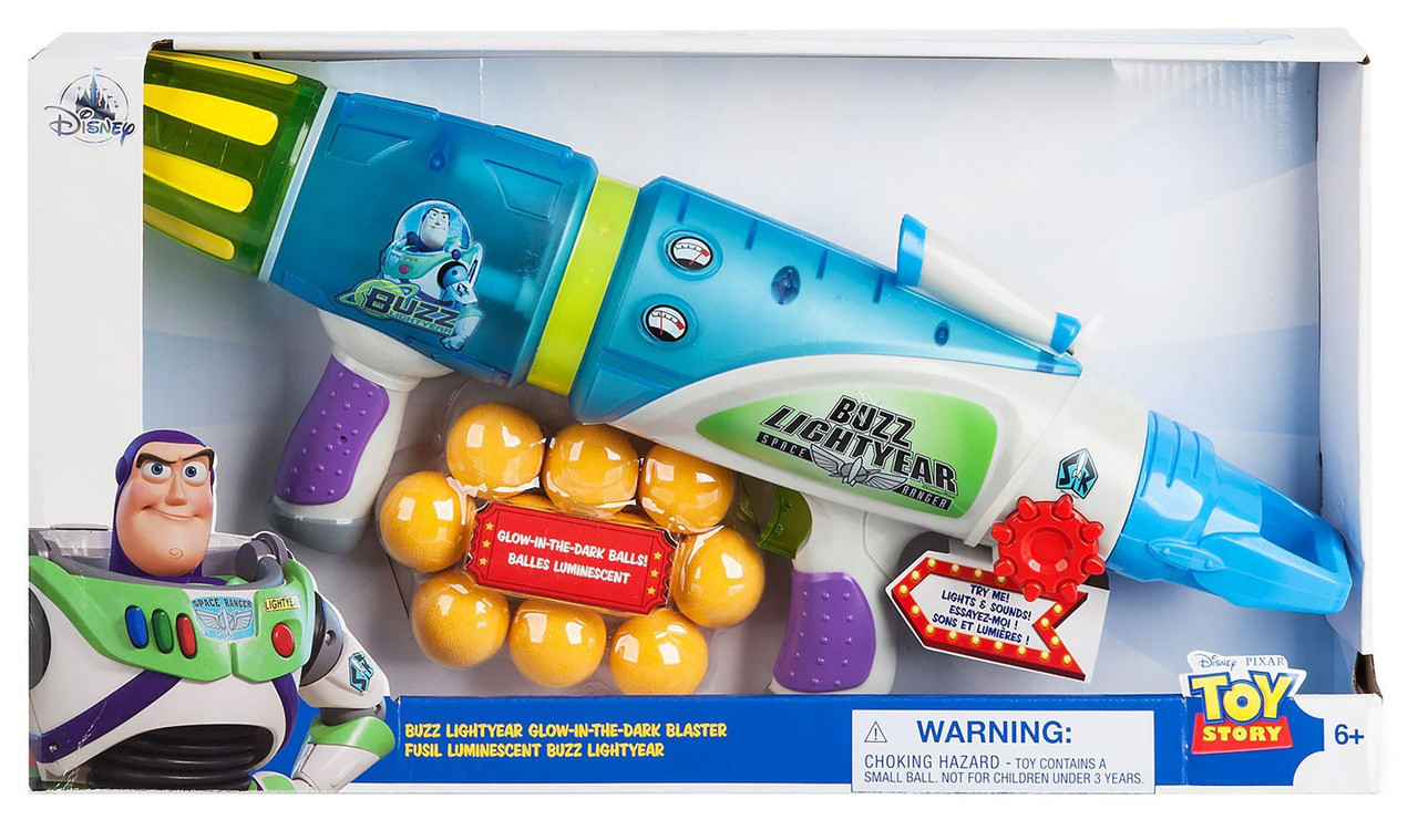 Disney Pixar Toy Story Buzz Lightyear Glow-in-the-Dark Blaster