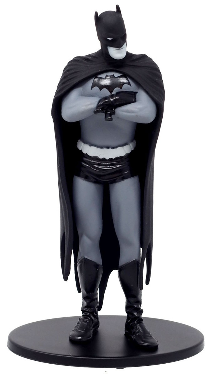 batman black and white mini statues