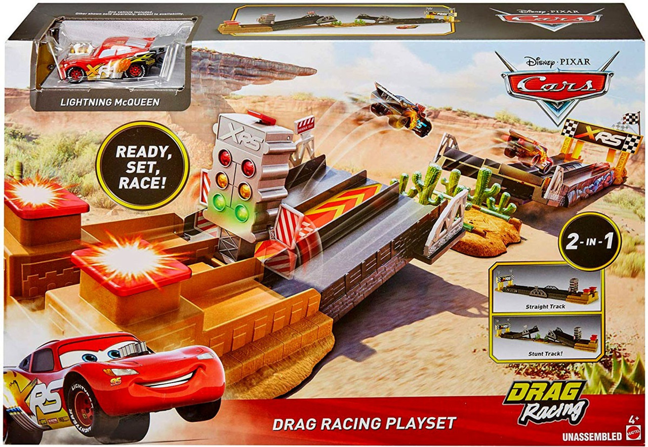 disney cars xrs drag racers