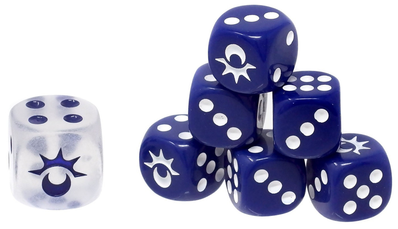 Nintendo Pokemon Sun Moon Lunala Dice Set Toywiz