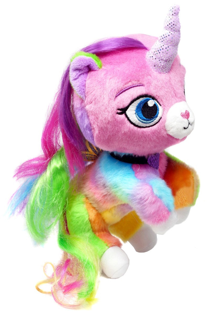 rainbow butterfly unicorn kitten plush