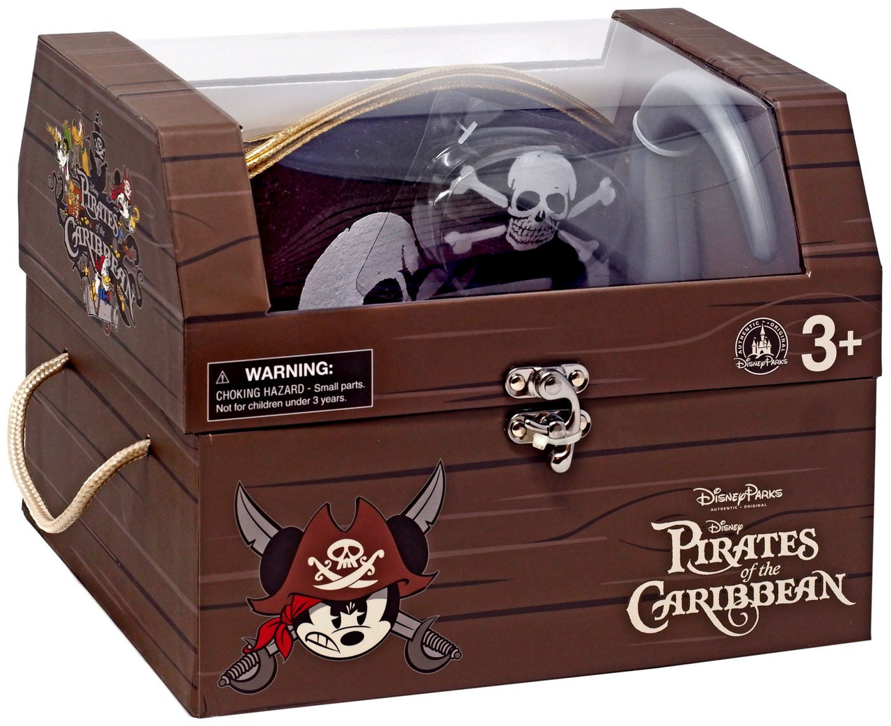 Disney Pirates of the Caribbean Treasure Chest Exclusive Roleplay