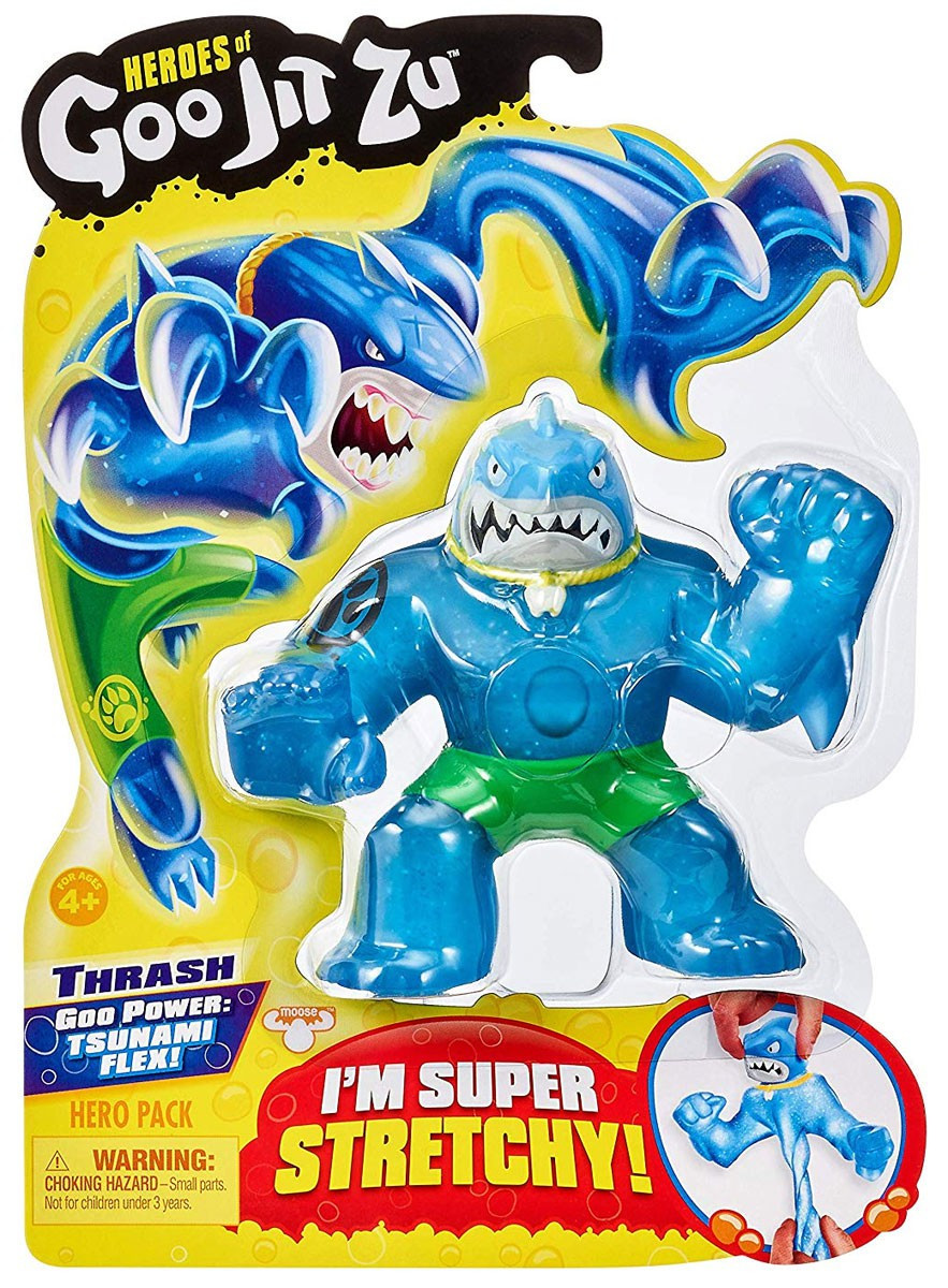 Heroes of Goo Jit Zu Thrash Action Figure Moose Toys ToyWiz