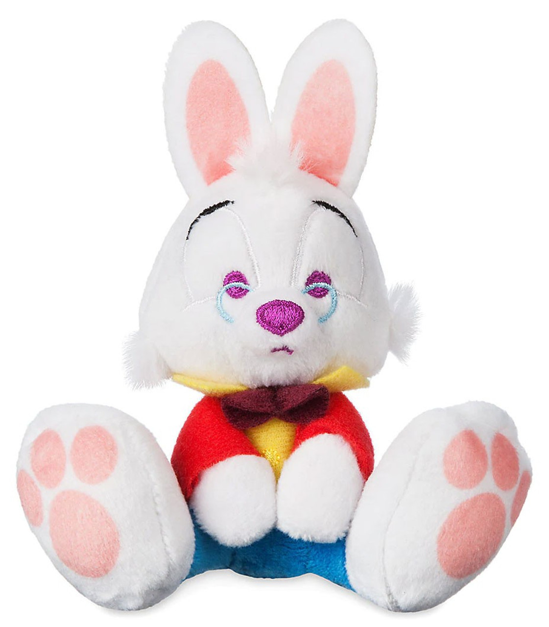 plush white rabbit