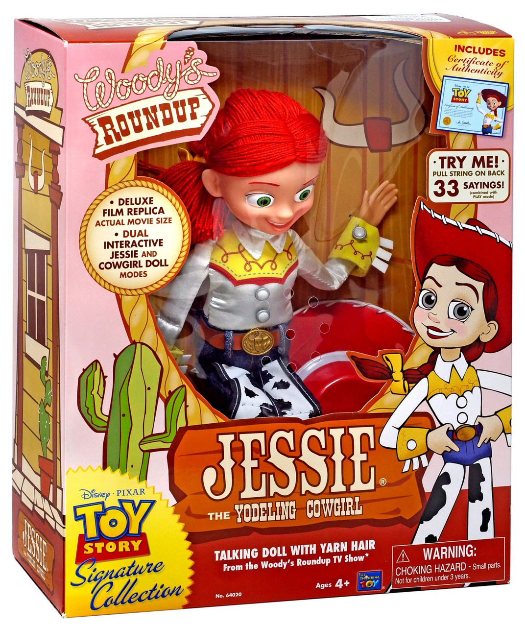 Toy Story Signature Collection Jessie Exclusive 14 Plush with Sound The ...