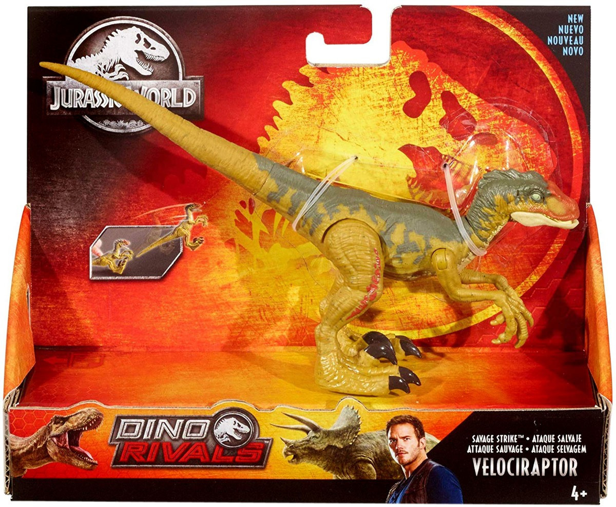 FISHER PRICE IMAGINEXT Modellino Jurassic World Raptor Blu Velociraptor - Foto 4