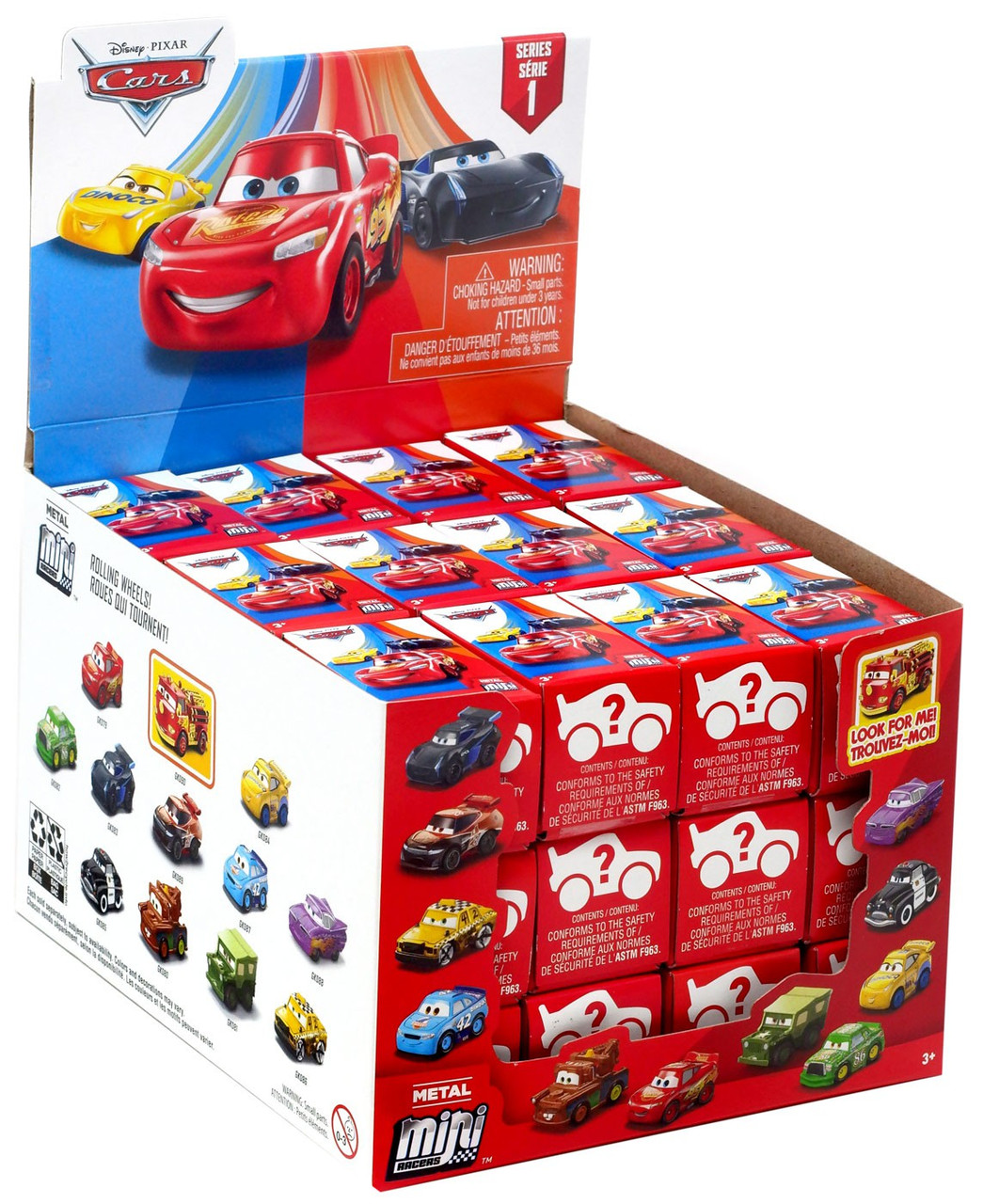 mini racers mattel