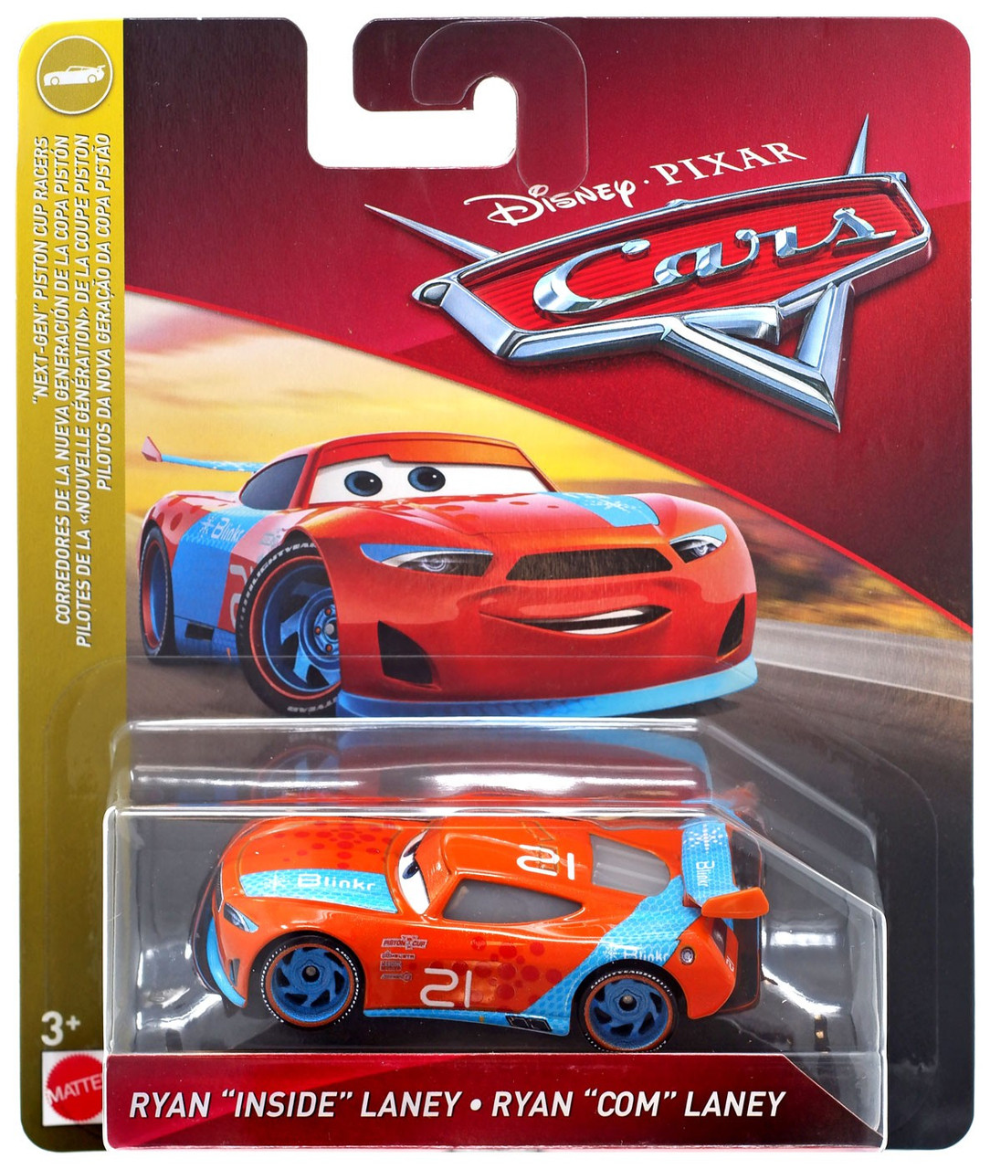 ryan laney cars 3 diecast