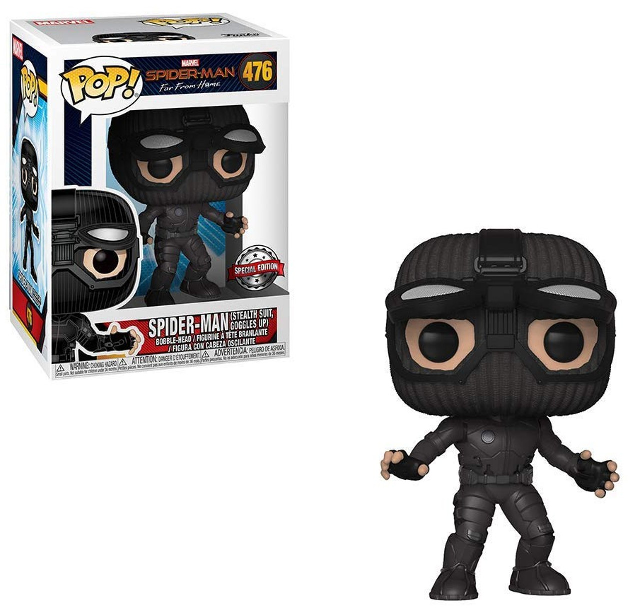 spider man far from home pop figures