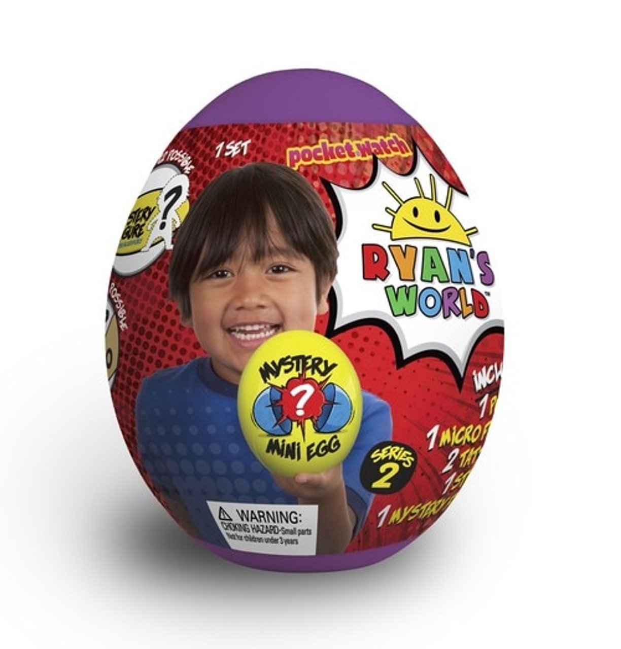 ryan's world giant egg surprise