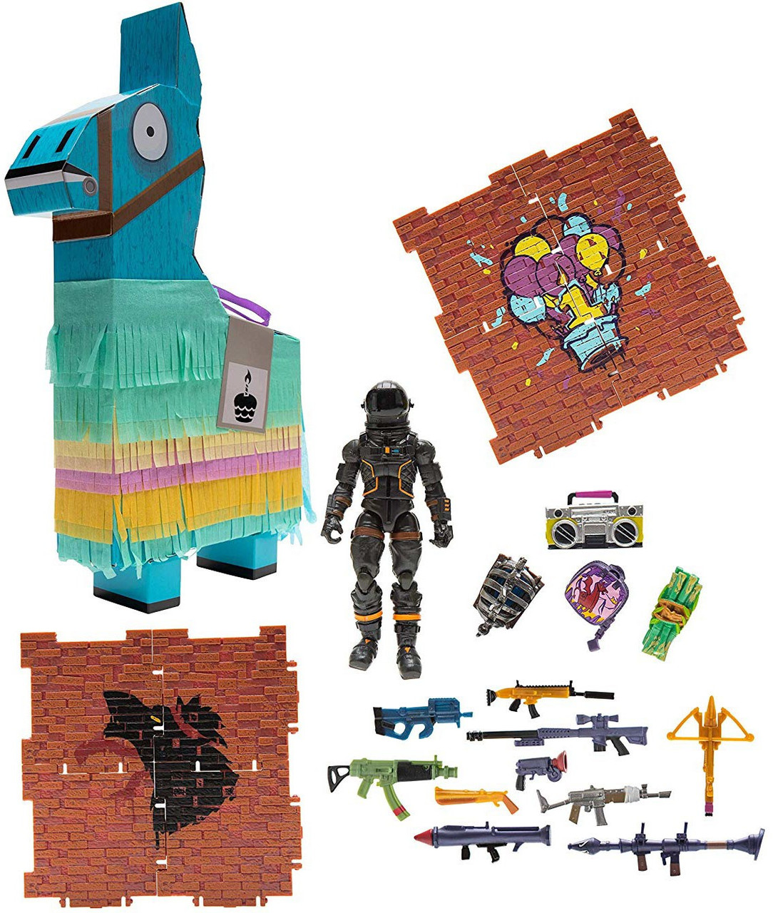 Fortnite Llama Loot Birthday Pinata Dark Voyager 4 Action Figure Jazwares Toywiz - loot lama roblox