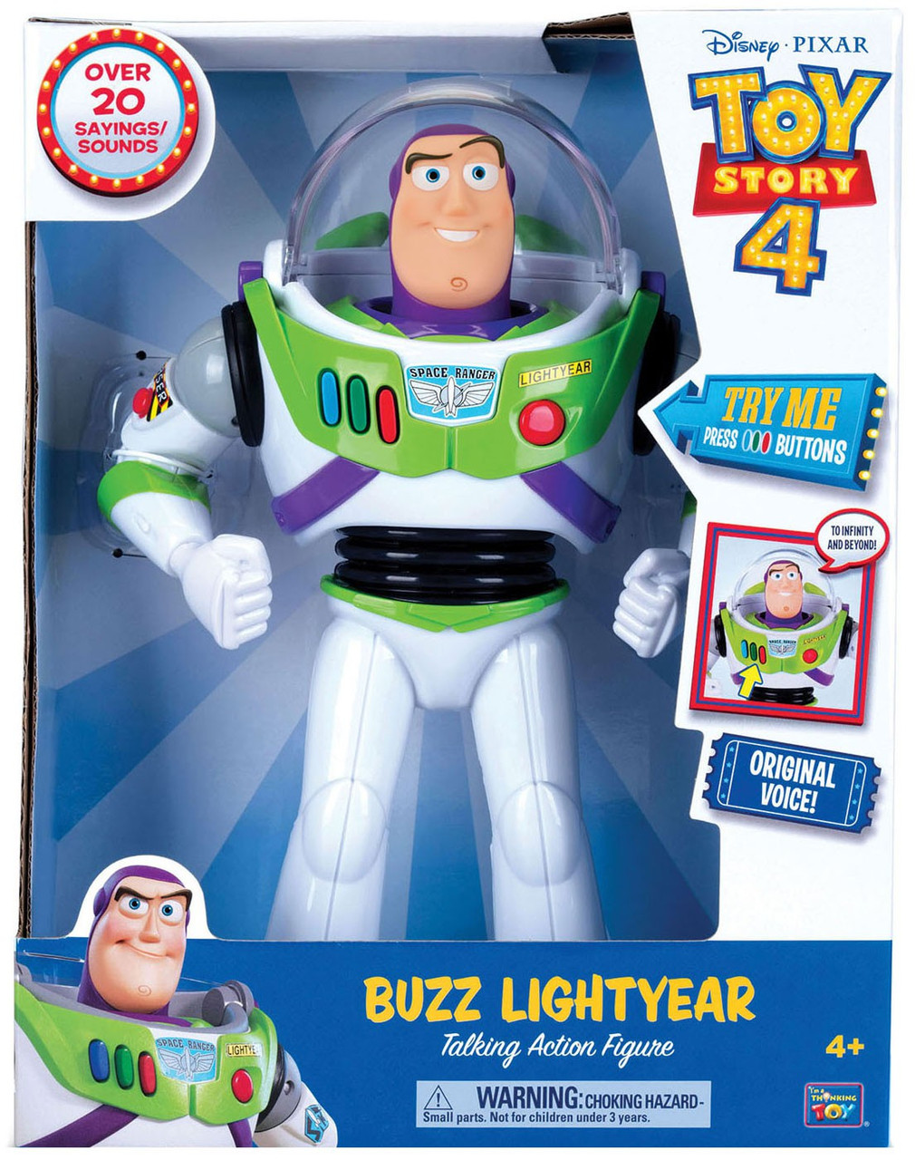 buzz lightyear walking talking toy