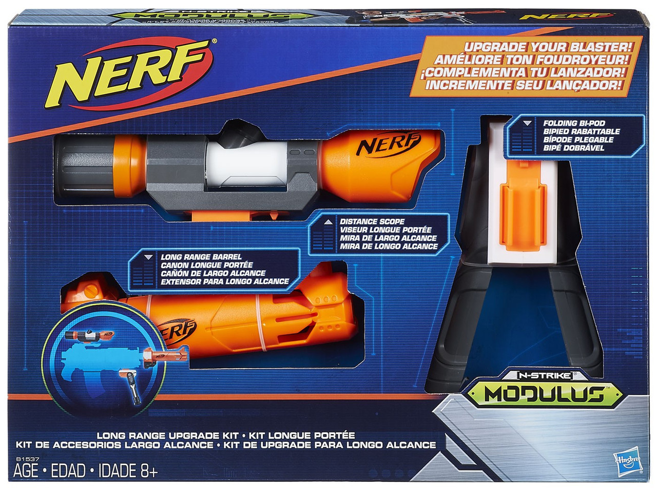 NERF N-Strike Modulus System Long Range Upgrade Kit Hasbro Toys