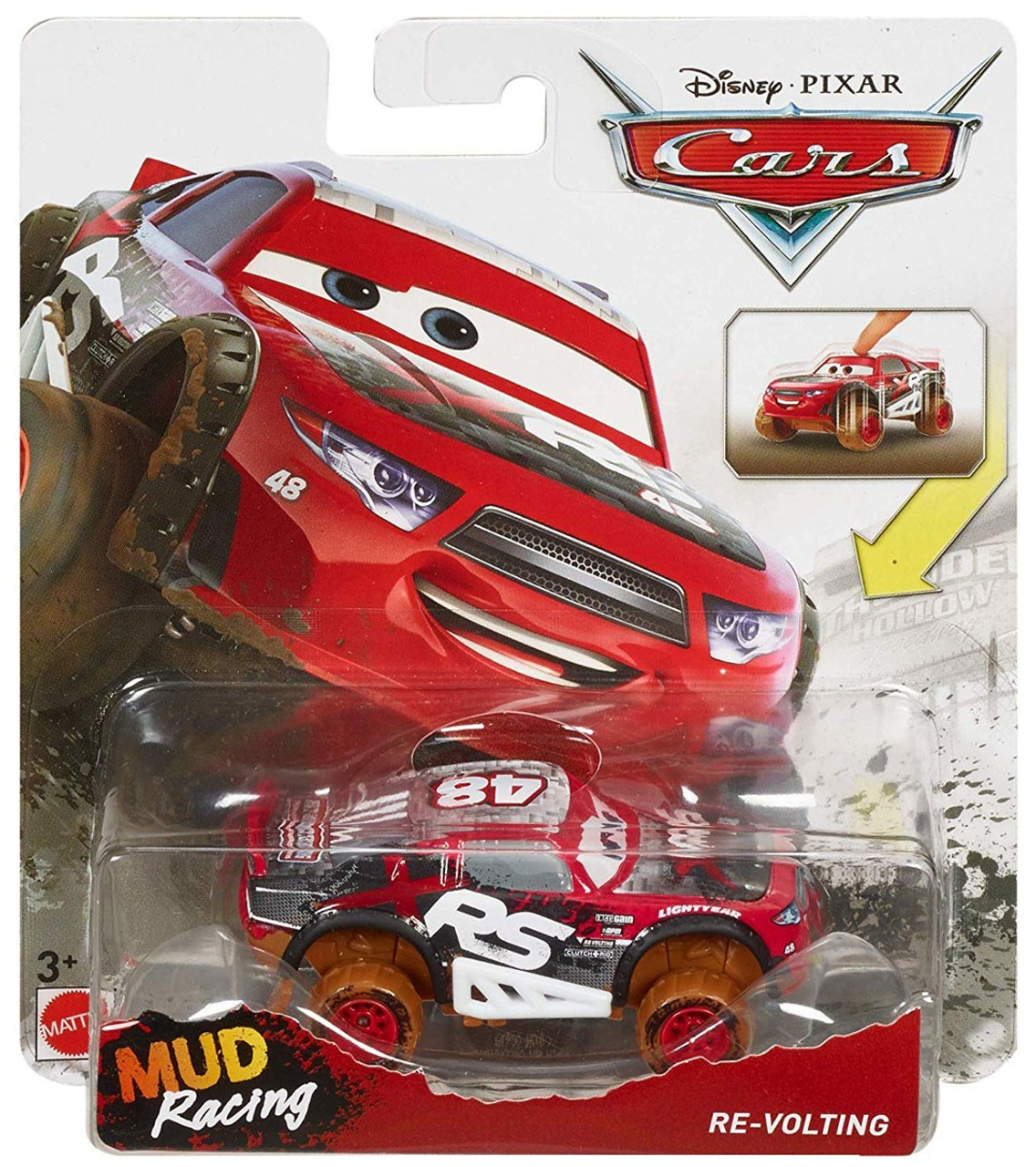 disney cars xrs mud racing